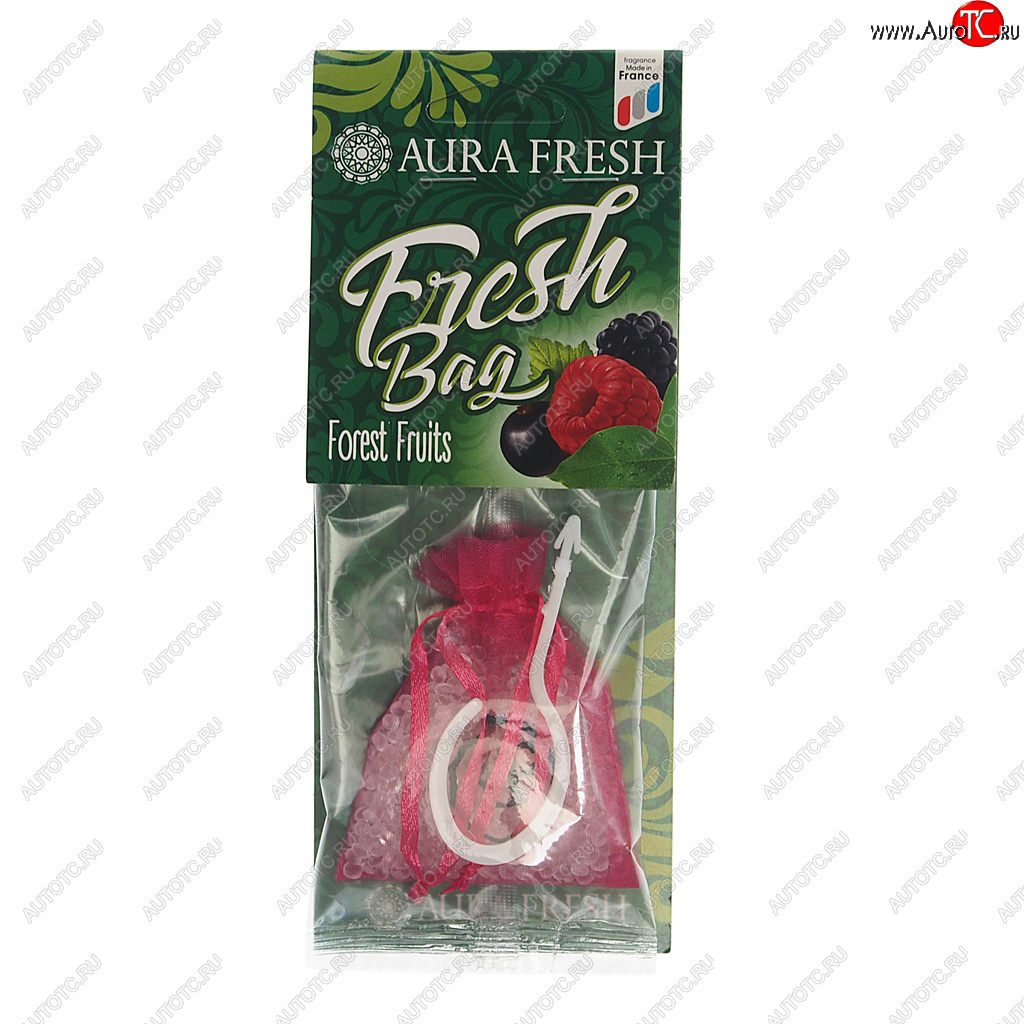 187 р. Ароматизатор подвесной гранулы (forest fruits) 20г Fresh Bag AURA FRESH AURA FRESH 23054  с доставкой в г. Керчь
