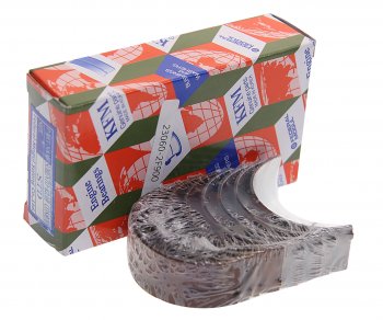 3 379 р. Вкладыши HYUNDAI ix35 (14-),Santa Fe (14-),Tucson (14-) (2.0) шатунные STD комплект (8шт.) KFM KFM 23060-2f922  с доставкой в г. Керчь. Увеличить фотографию 2