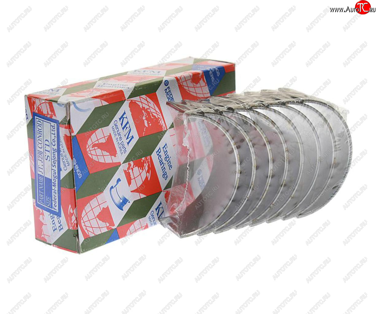 1 129 р. Вкладыши KIA Bongo 3 (06-) (2.9) шатунные STD комплект (8шт.) KFM KFM 23060-4x010  с доставкой в г. Керчь