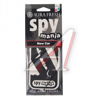 91 р. Ароматизатор подвесной картонный (new car) Spy Mania AURA FRESH AURA FRESH 23104  с доставкой в г. Керчь. Увеличить фотографию 1