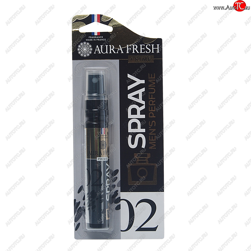 369 р. Ароматизатор спрей (№2 CK one) 30мл Prime Pump Spray AURA FRESH AURA FRESH 23168  с доставкой в г. Керчь