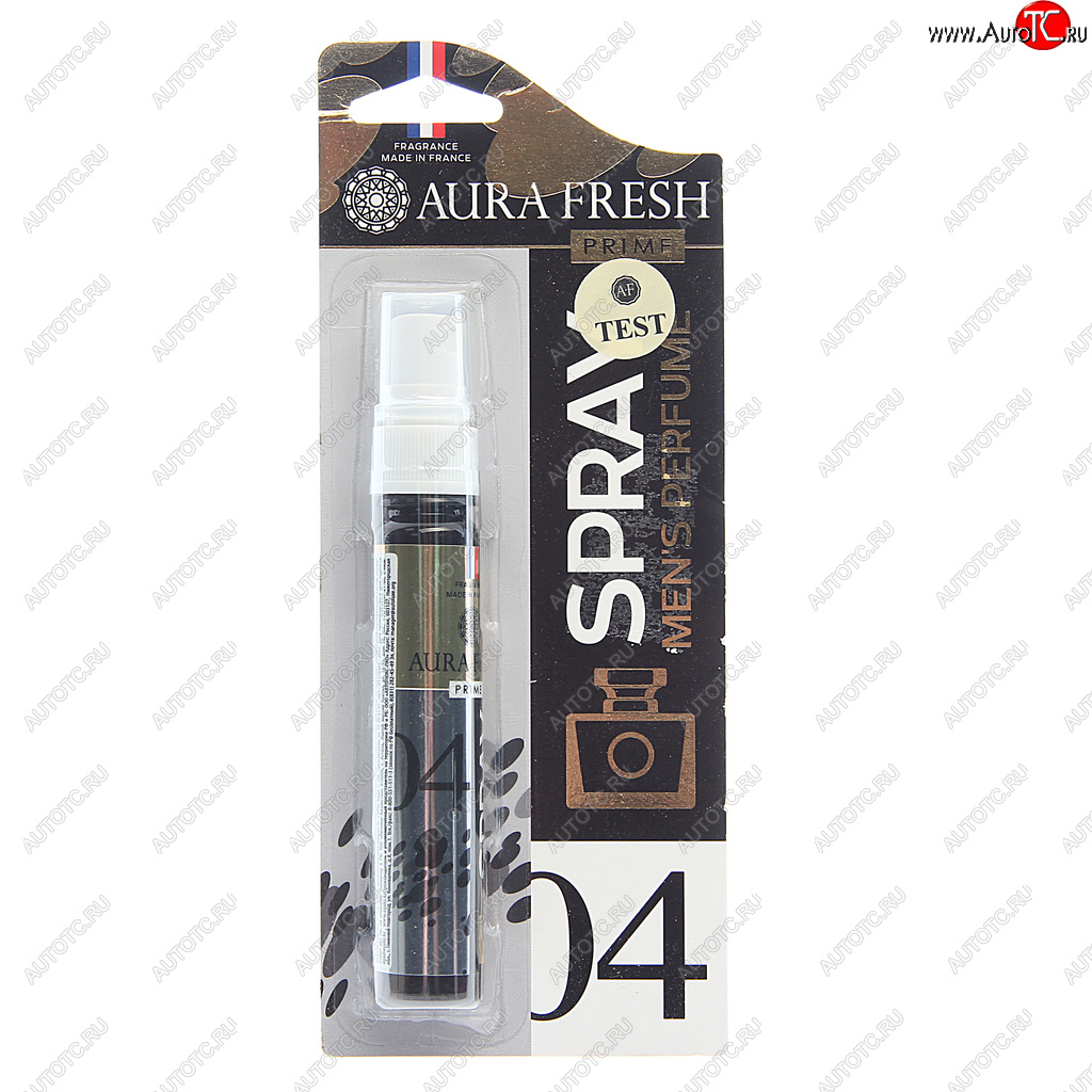 369 р. Ароматизатор спрей (№4 Hugo Boss-Hugo) 30мл Prime Pump Spray AURA FRESH AURA FRESH 23170  с доставкой в г. Керчь