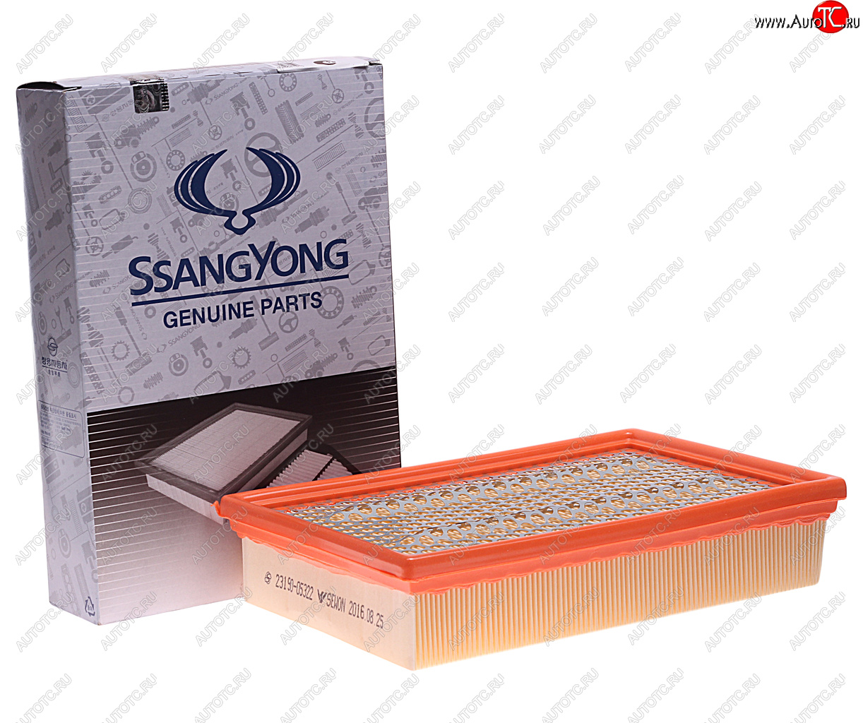 879 р. Фильтр воздушный SSANGYONG Korando,Musso ТАГАЗ Tager (OM662LA) OE SSANGYONG 2319005322  с доставкой в г. Керчь