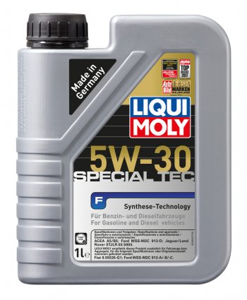 1 939 р. Масло моторное SPECIAL TEC F A5B5 5W30 синт.1л LIQUI MOLY LIQUI MOLY 2325  с доставкой в г. Керчь. Увеличить фотографию 1