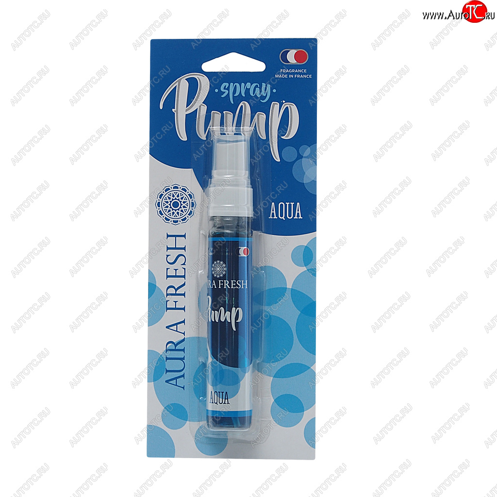 253 р. Ароматизатор спрей (aqua) 30мл Pump Spray AURA FRESH AURA FRESH 23278  с доставкой в г. Керчь
