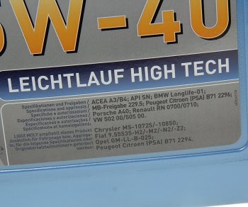 7 599 р. Масло моторное LEICHTLAUF HIGH TECH 5W40 синт.5л LIQUI MOLY LIQUI MOLY 2328  с доставкой в г. Керчь. Увеличить фотографию 2