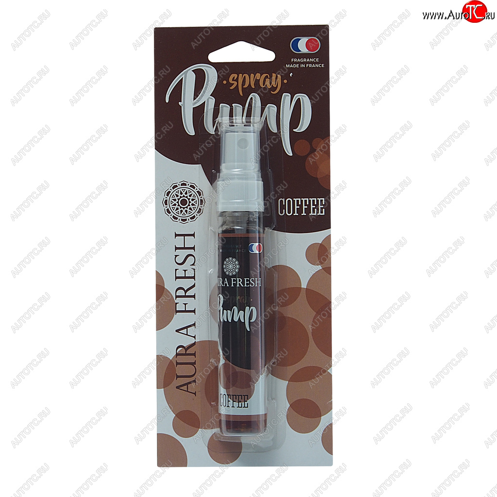 253 р. Ароматизатор спрей (coffee) 30мл Pump Spray AURA FRESH AURA FRESH 23282  с доставкой в г. Керчь