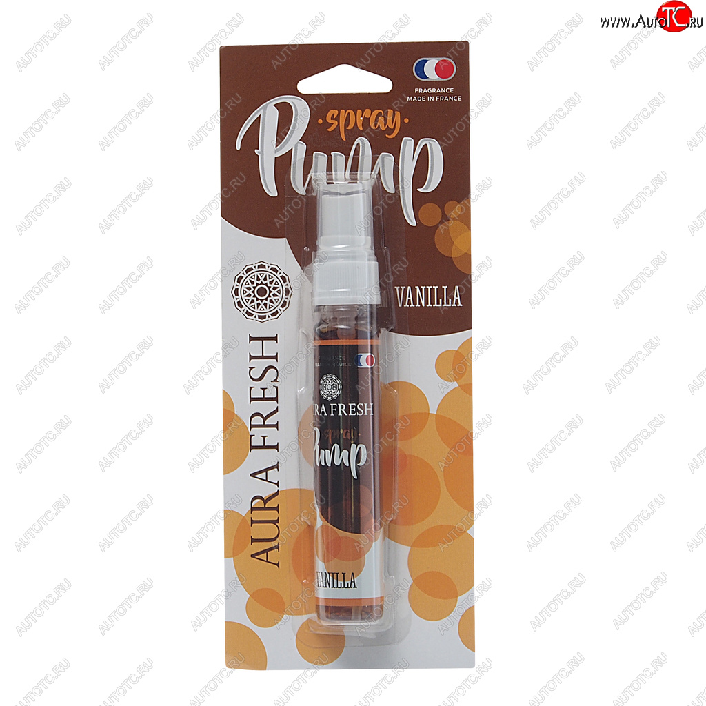 253 р. Ароматизатор спрей (vanilla) 30мл Pump Spray AURA FRESH AURA FRESH 23287  с доставкой в г. Керчь