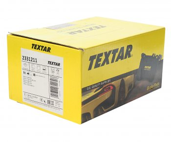 5 749 р. Колодки тормозные передние (4шт.) TEXTAR BMW 5 серия E61 универсал дорестайлинг (2003-2007)  с доставкой в г. Керчь. Увеличить фотографию 2