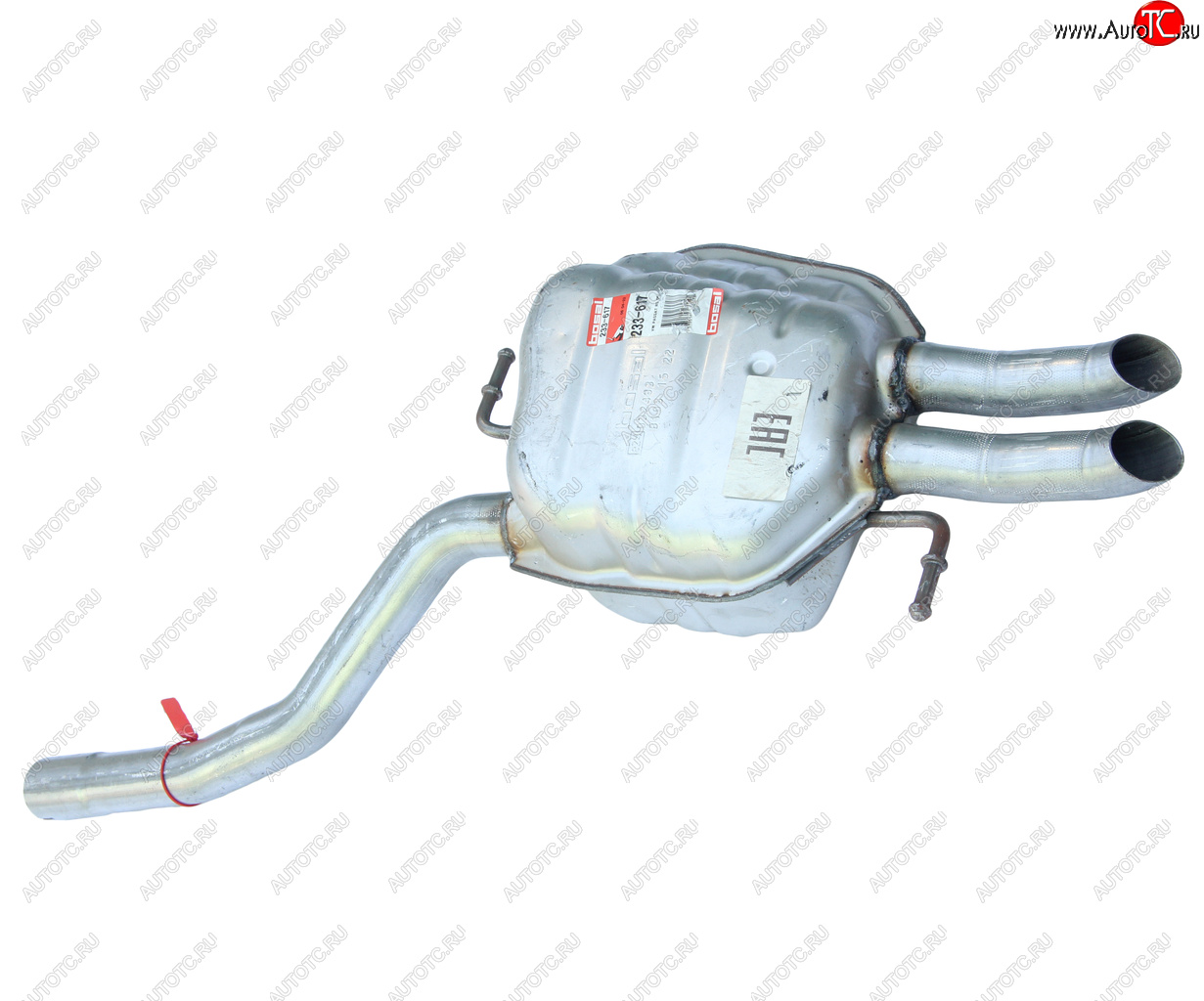 19 399 р. Глушитель VW Passat (09-12) задняя часть BOSAL BOSAL 233-617  с доставкой в г. Керчь