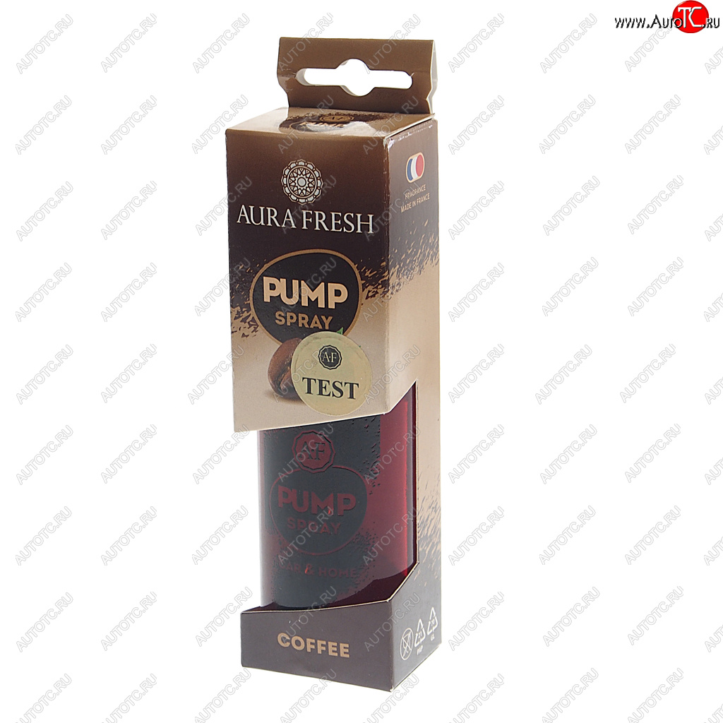 359 р. Ароматизатор спрей (coffee) 50мл Pump Spray AURA FRESH AURA FRESH 23365  с доставкой в г. Керчь