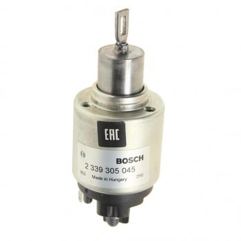 4 999 р. Реле втягивающее BMW E60,81,83,87,90,70,71 D BOSCH BOSCH 2339305045  с доставкой в г. Керчь. Увеличить фотографию 1