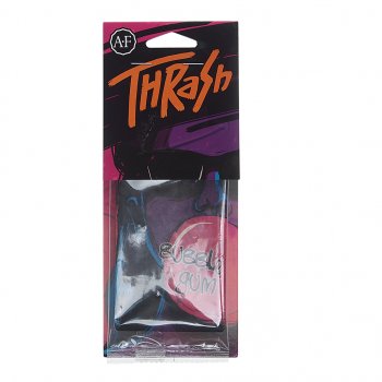 114 р. Ароматизатор подвесной пластина (Bubble Gum) Thrash AURA FRESH AURA FRESH 23406  с доставкой в г. Керчь. Увеличить фотографию 1