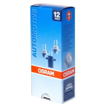 131 р. Лампа 12V 2W BAX8.4d зеленый патрон OSRAM OSRAM 2352mfx6  с доставкой в г. Керчь. Увеличить фотографию 1