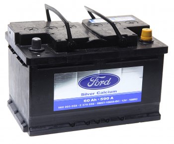 8 799 р. Аккумулятор FORD 60Ач OE FORD 2375059  с доставкой в г. Керчь. Увеличить фотографию 1