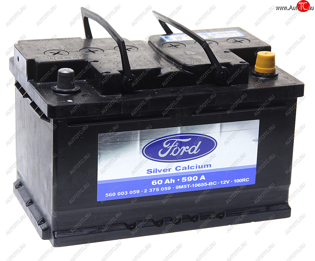 8 799 р. Аккумулятор FORD 60Ач OE FORD 2375059  с доставкой в г. Керчь