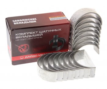 3 199 р. Вкладыши ЯМЗ-238 шатунные d+0.75 ДАЙДО МЕТАЛЛ РУСЬ ЗМЗ 238-1000104б2-р3  с доставкой в г. Керчь. Увеличить фотографию 1