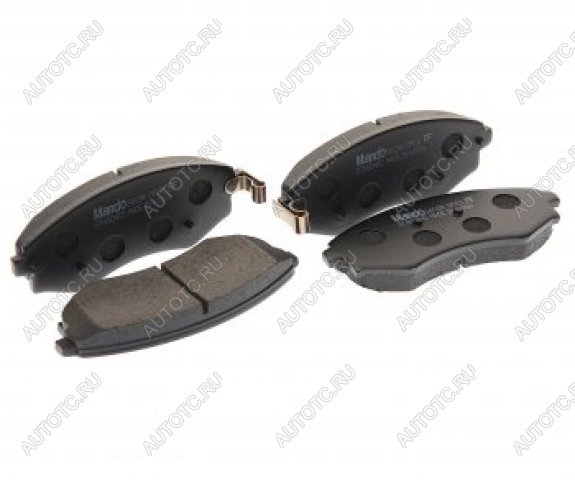 4 499 р. Колодки тормозные передние (4шт.) TEXTAR Hyundai Sonata EF рестайлинг ТагАЗ (2001-2013)  с доставкой в г. Керчь