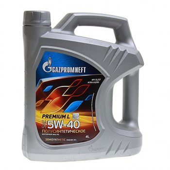 1 749 р. Масло моторное Premium L SLCF 5W40 псинт.4л GAZPROMNEFT GAZPROMNEFT 2389900122  с доставкой в г. Керчь. Увеличить фотографию 1