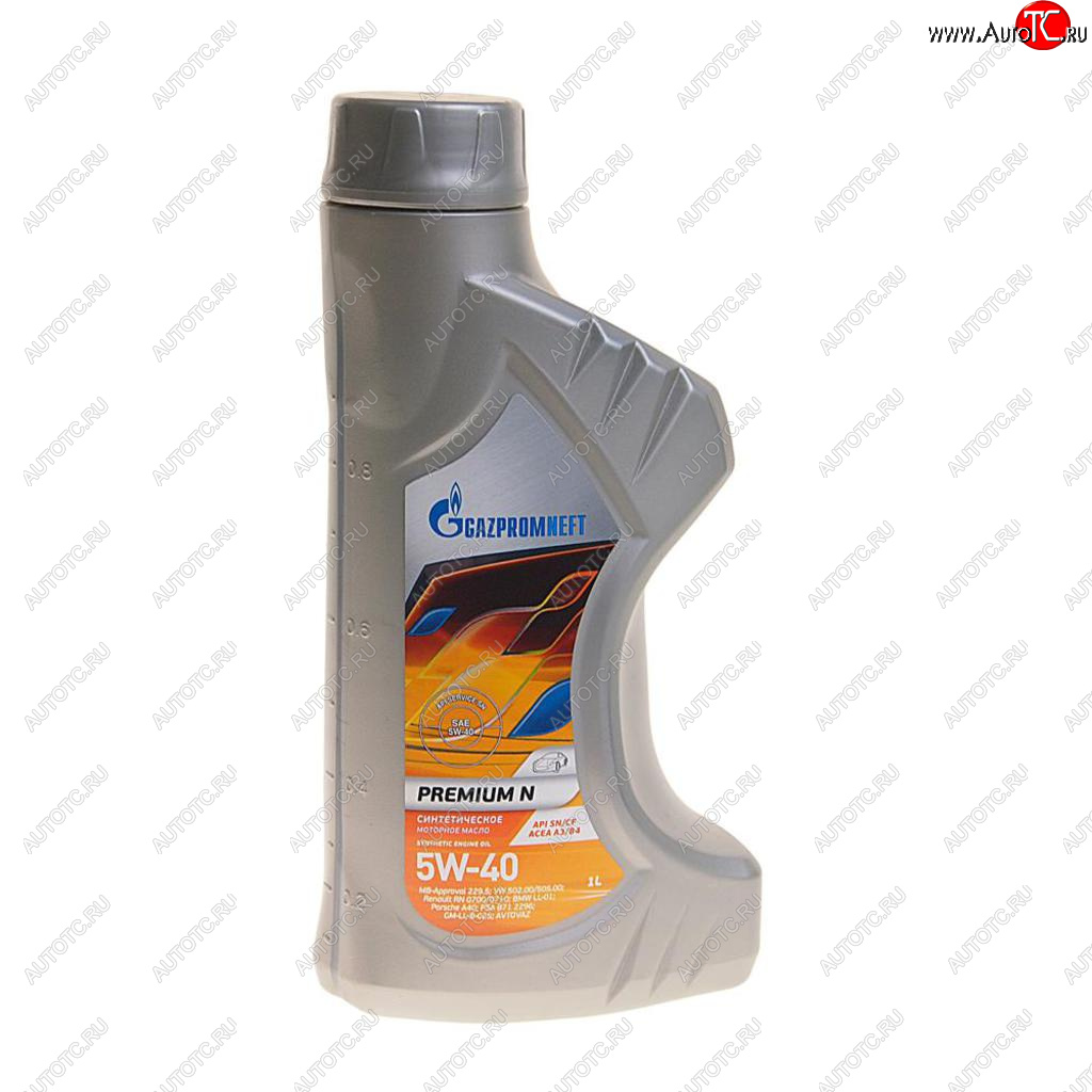 669 р. Масло моторное Premium N SNCFA3B4 5W40 синт.1л GAZPROMNEFT GAZPROMNEFT 2389900143  с доставкой в г. Керчь