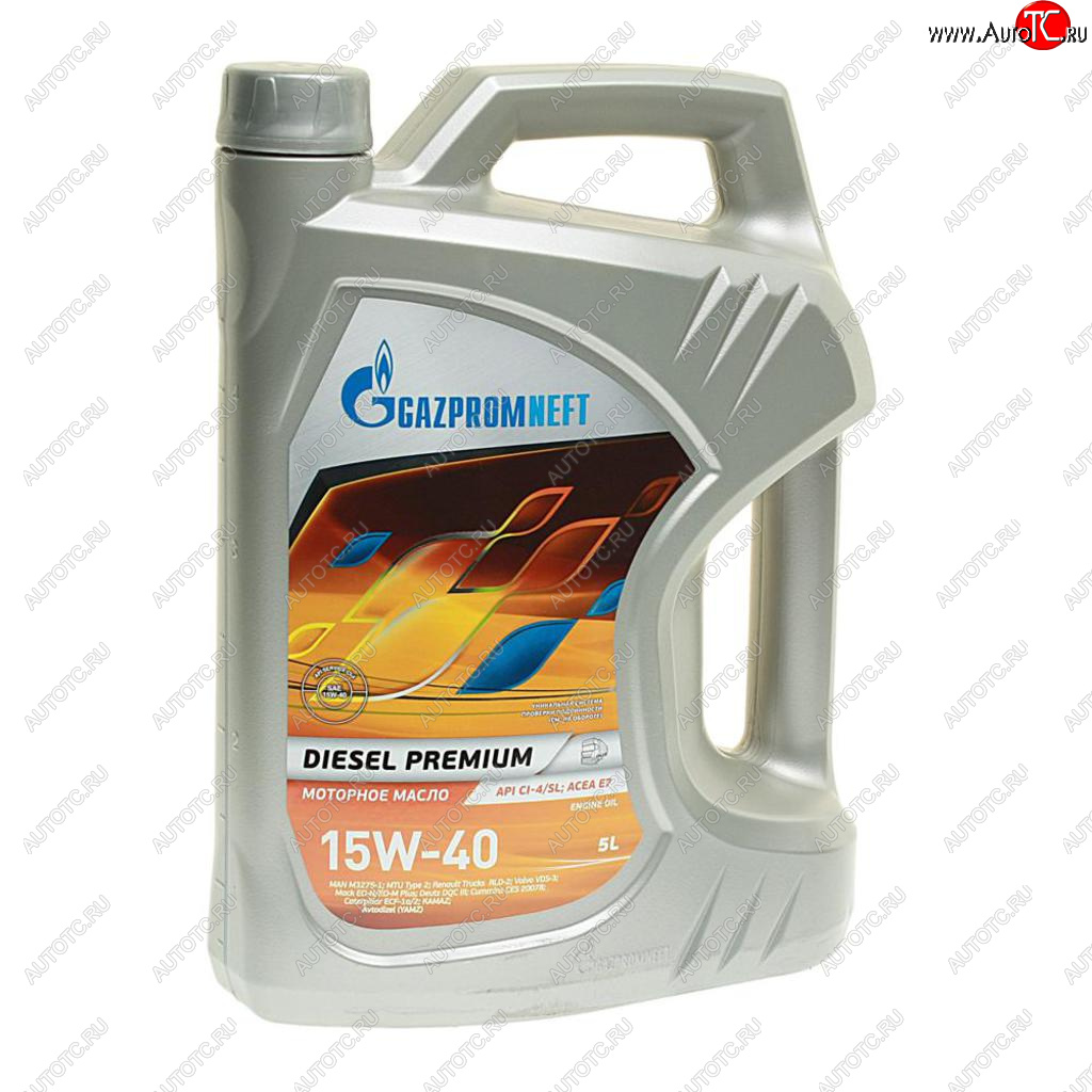1 959 р. Масло дизельное DIESEL PREMIUM CI-4SLE7E5 15W40 мин.5л GAZPROMNEFT GAZPROMNEFT 2389901342  с доставкой в г. Керчь