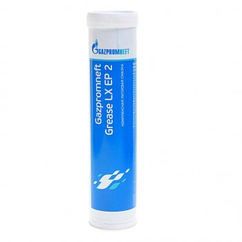 569 р. Смазка литиевая высокотемпературная Grease LX EP-2 400г картридж (синяя) GAZPROMNEFT GAZPROMNEFT 2389906876  с доставкой в г. Керчь. Увеличить фотографию 1