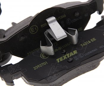 4 289 р. Колодки тормозные BMW 1 (E81,E87),3 (E90,E91) задние (4шт.) TEXTAR TEXTAR 2392701  с доставкой в г. Керчь. Увеличить фотографию 2