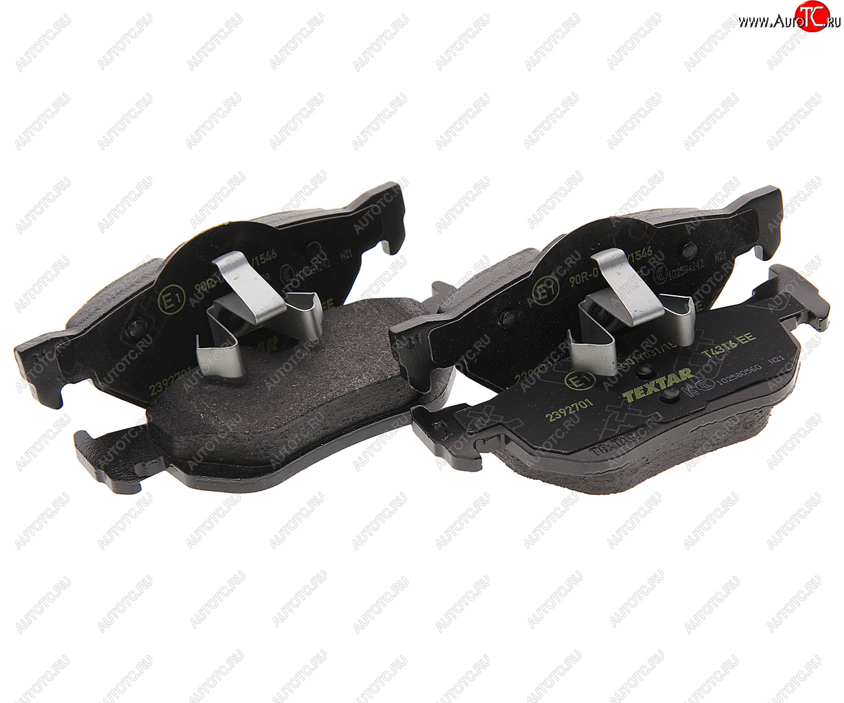 4 289 р. Колодки тормозные BMW 1 (E81,E87),3 (E90,E91) задние (4шт.) TEXTAR TEXTAR 2392701  с доставкой в г. Керчь
