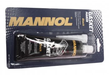 329 р. Герметик прокладка черный термостойкий 85г -40С+230С Gasket Maker 9912 MANNOL MANNOL 2408  с доставкой в г. Керчь. Увеличить фотографию 1
