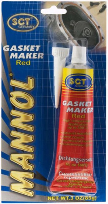 329 р. Герметик прокладка красный термостойкий 85мл -50С+300С 85г Gasket Maker Red 9914 MANNOL MANNOL 2409  с доставкой в г. Керчь. Увеличить фотографию 1