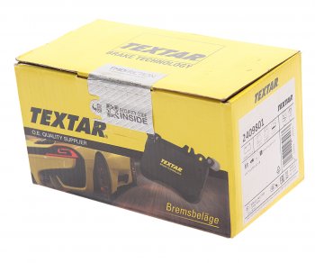 7 299 р. Колодки тормозные передние (4шт.) TEXTAR Volkswagen Touareg GP рестайлинг (2006-2010)  с доставкой в г. Керчь. Увеличить фотографию 3