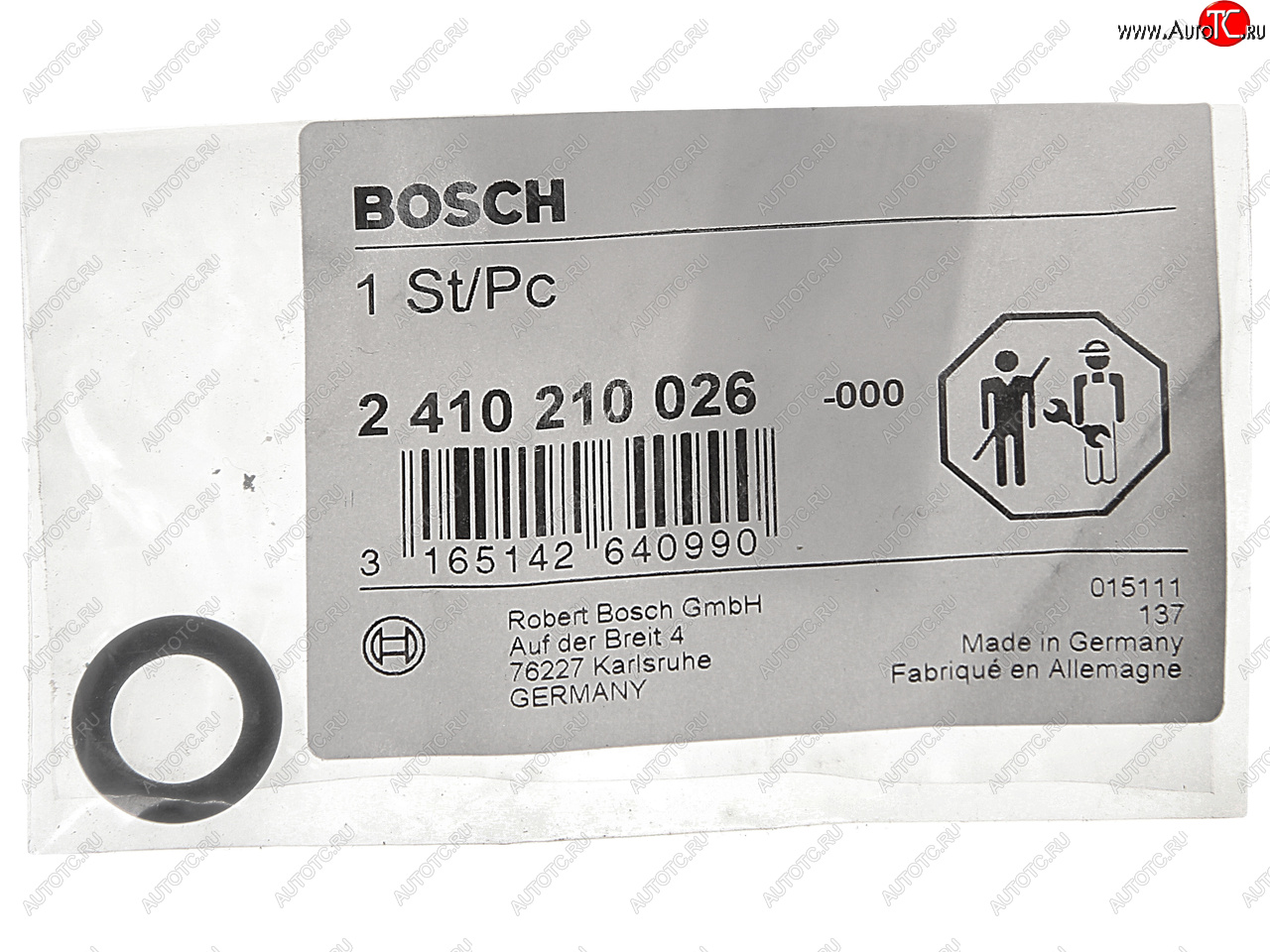 159 р. Кольцо MAN дв.D2865 LF21 уплотнительное ТНВД 10x3 BOSCH BOSCH 2410210026  с доставкой в г. Керчь