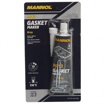 Герметик прокладка серый термостойкий 85г -40С+230С Gasket Maker 9913 MANNOL MANNOL 2417