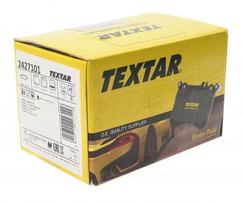4 299 р. Колодки тормозные задние (4шт.) TEXTAR Subaru Forester SH (2008-2013)  с доставкой в г. Керчь. Увеличить фотографию 2