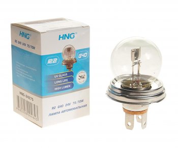 120 р. Лампа 24V R2 7570W P45t Long Life HNG HNG 24275  с доставкой в г. Керчь. Увеличить фотографию 1