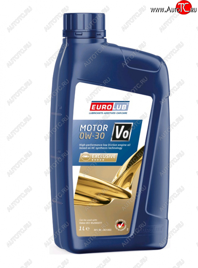 2 049 р. Масло моторное MOTOR VO A5B5 0W30 синт.1л EUROLUB EUROLUB 243001  с доставкой в г. Керчь