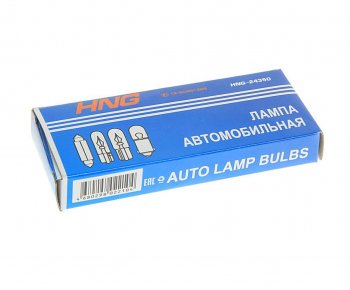 7 р. Лампа 24V WY5W W2.1x9.5d желтая Amber HNG HNG 24350  с доставкой в г. Керчь. Увеличить фотографию 2