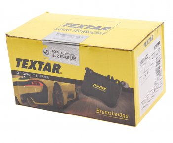 4 099 р. Колодки тормозные задние (4шт.) TEXTAR Volkswagen Passat B7 седан (2010-2015)  с доставкой в г. Керчь. Увеличить фотографию 3