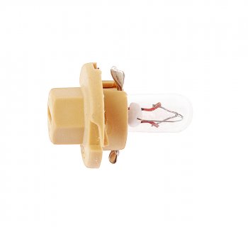 115 р. Лампа 12V 1.5W BAX8.4d бежевый патрон OSRAM OSRAM 2452mfx6  с доставкой в г. Керчь. Увеличить фотографию 1