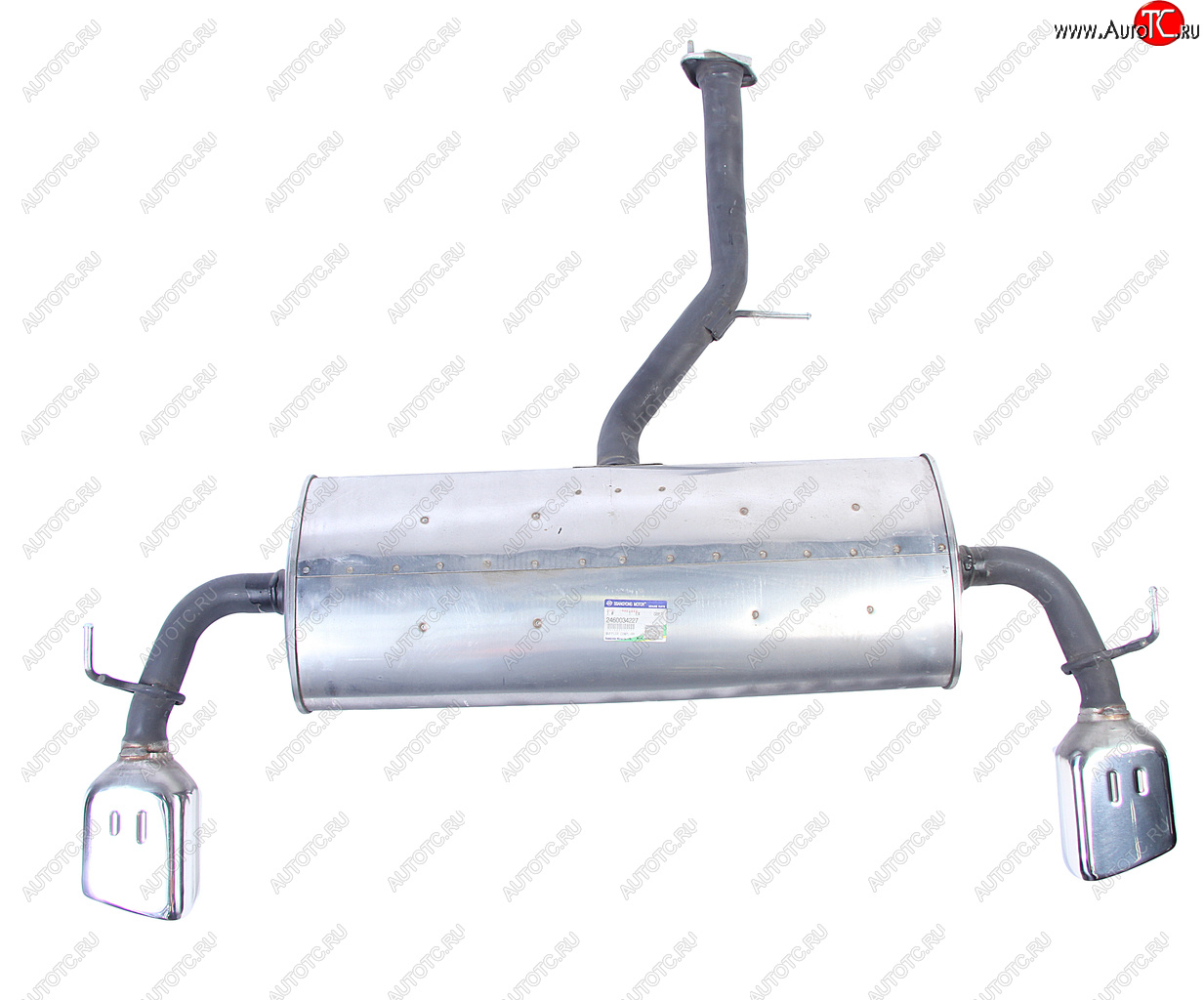 43 999 р. Глушитель SSANGYONG Actyon (10-) (4WD) задняя часть OE SSANGYONG 2460034227 SSANGYONG 2460034227  с доставкой в г. Керчь