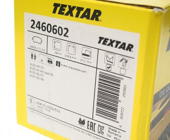 4 399 р. Колодки тормозные задние (4шт.) TEXTAR Audi A5 8T дорестайлинг, лифтбэк (2007-2011)  с доставкой в г. Керчь. Увеличить фотографию 3