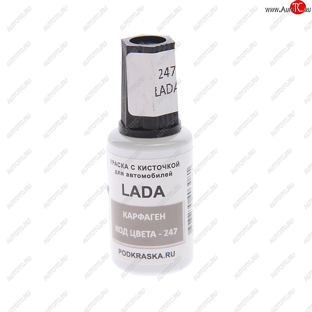 389 р. Краска с кистью 20мл LADA 247 PODKRASKA PODKRASKA 247  с доставкой в г. Керчь