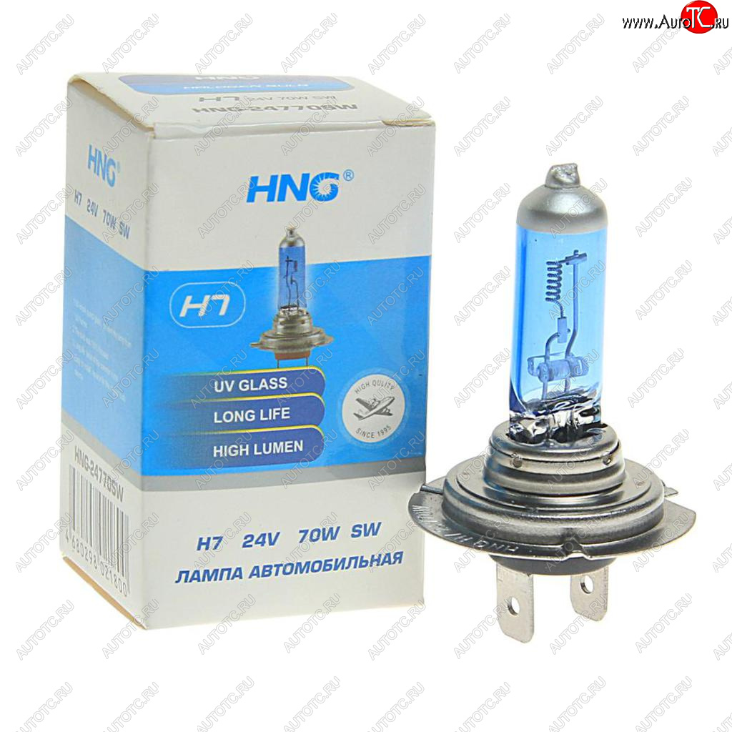 153 р. Лампа 24V H7 70W PX26d Super White HNG HNG 24770sw  с доставкой в г. Керчь
