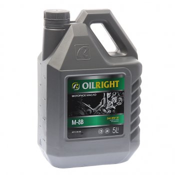 849 р. Масло моторное М8В мин.5л OIL RIGHT OIL RIGHT 2484  с доставкой в г. Керчь. Увеличить фотографию 1