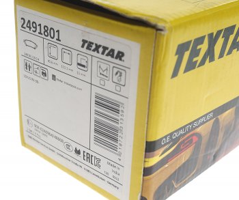 3 589 р. Колодки тормозные задние (4шт.) TEXTAR Lexus RX350 AL10 дорестайлинг (2008-2012)  с доставкой в г. Керчь. Увеличить фотографию 3