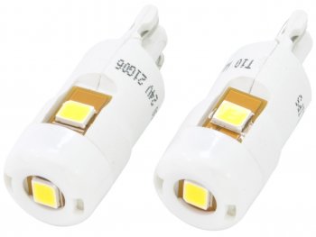 1 849 р. Лампа светодиодная 24V W5W T10W W2.1х9.5d 4000K 110Лм (2шт.) Led White Ultinon Pro6000 PHILIPS PHILIPS 24961wu60x2 PHILIPS 24961wu60x2  с доставкой в г. Керчь. Увеличить фотографию 1