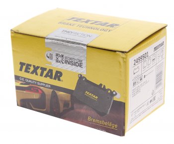 4 099 р. Колодки тормозные задние (4шт.) TEXTAR INFINITI FX50 S51 дорестайлинг (2008-2011)  с доставкой в г. Керчь. Увеличить фотографию 3