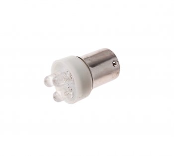 135 р. Лампа светодиодная 24V R5W BA15s белая МАЯК МАЯК 24t15-w3led  с доставкой в г. Керчь. Увеличить фотографию 1
