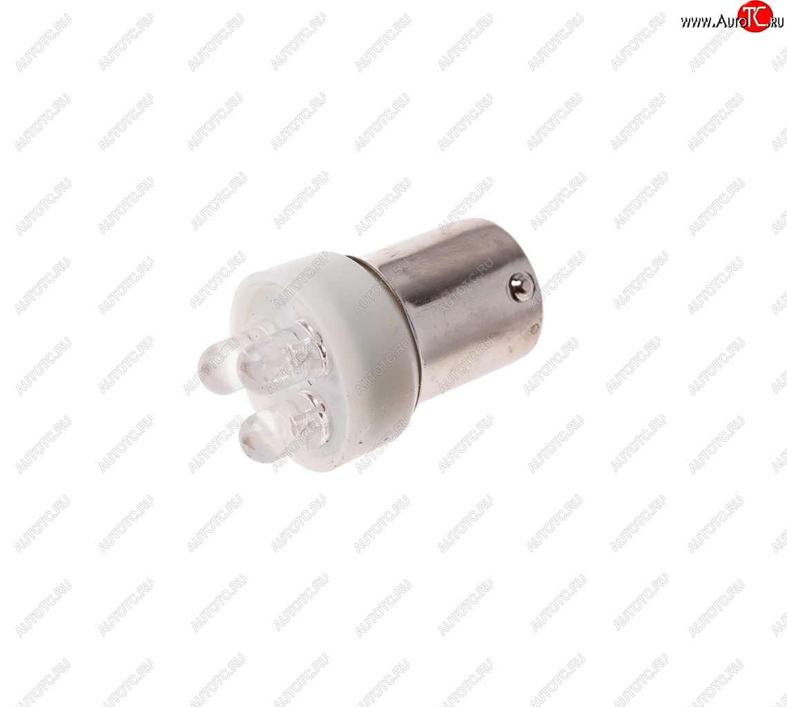 135 р. Лампа светодиодная 24V R5W BA15s белая МАЯК МАЯК 24t15-w3led  с доставкой в г. Керчь