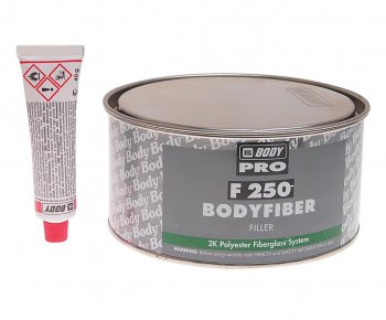 1 589 р. Шпатлевка со стекловолокном FIBER 250 1.5кг BODY BODY 2500600001  с доставкой в г. Керчь. Увеличить фотографию 1
